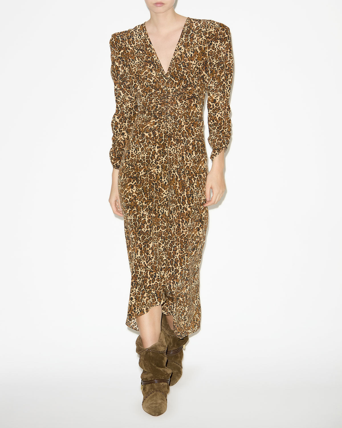 Women's Dress - Albini Leopard