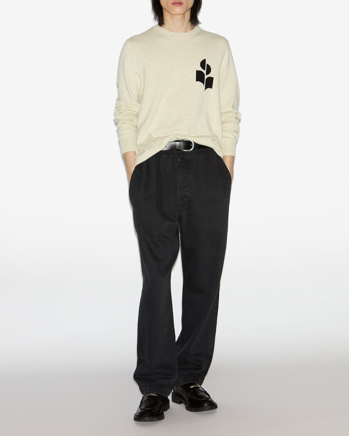 Women's TIMEO plain colored Lyocell pants