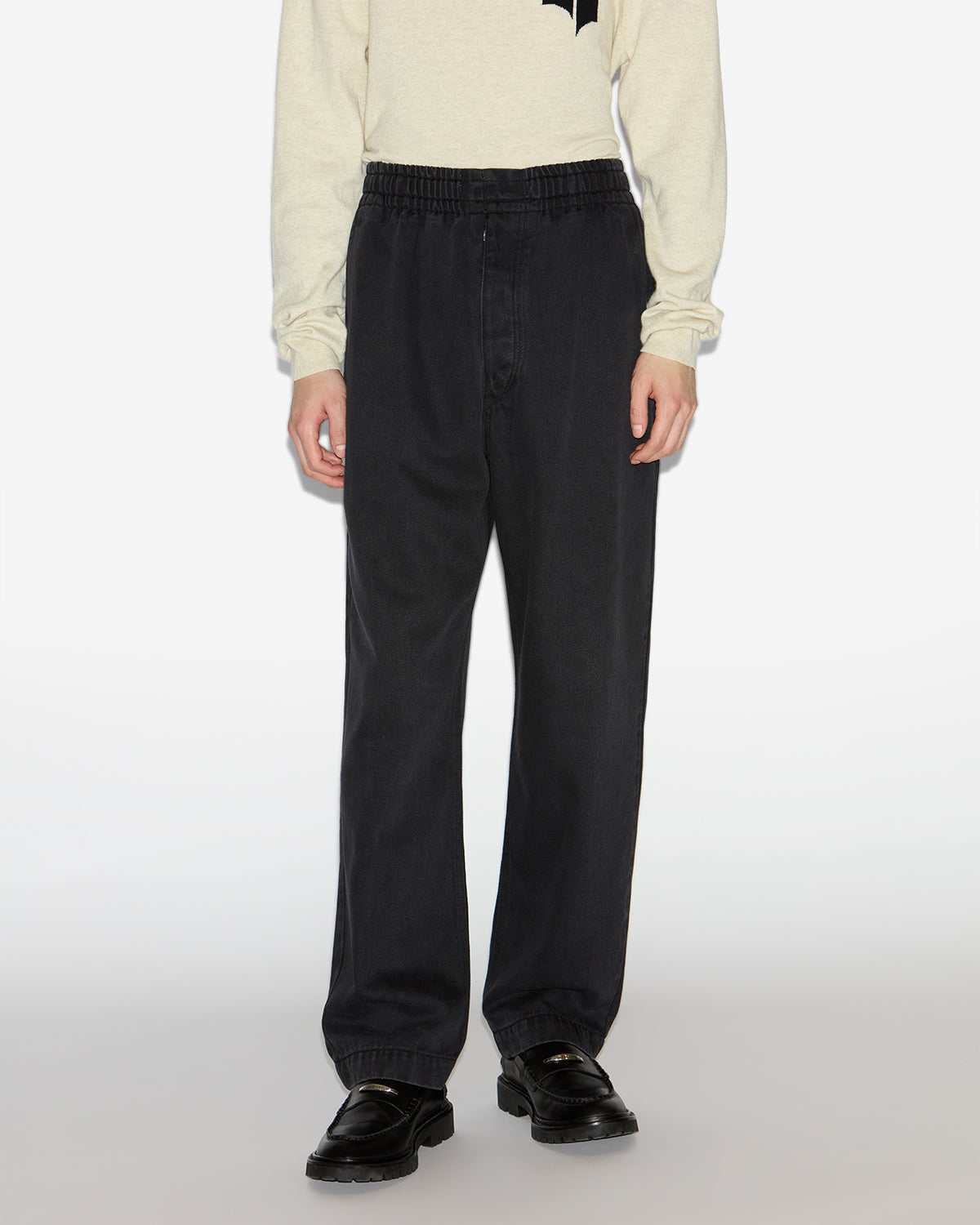 Women's TIMEO plain colored Lyocell pants