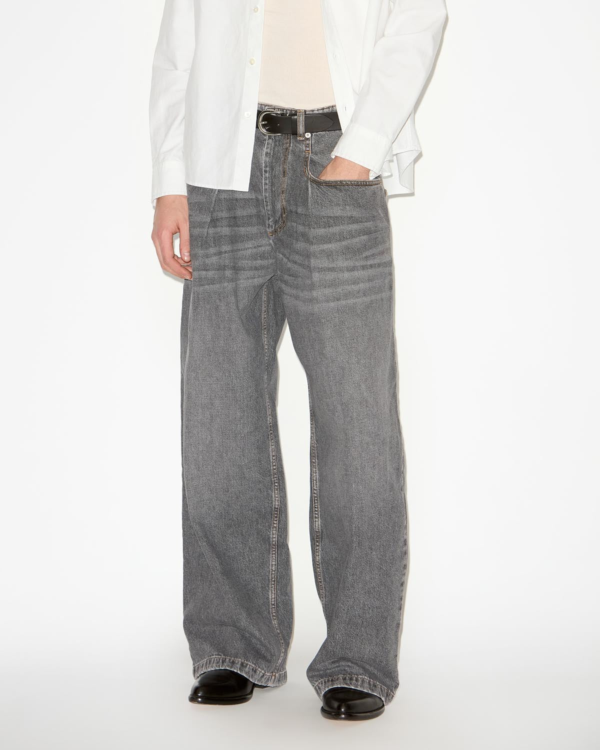 Women's Janael pants - Silver Pleated