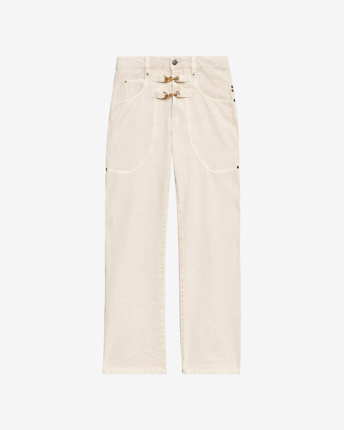Women's BRINLEY PANTS - Pants Ecru