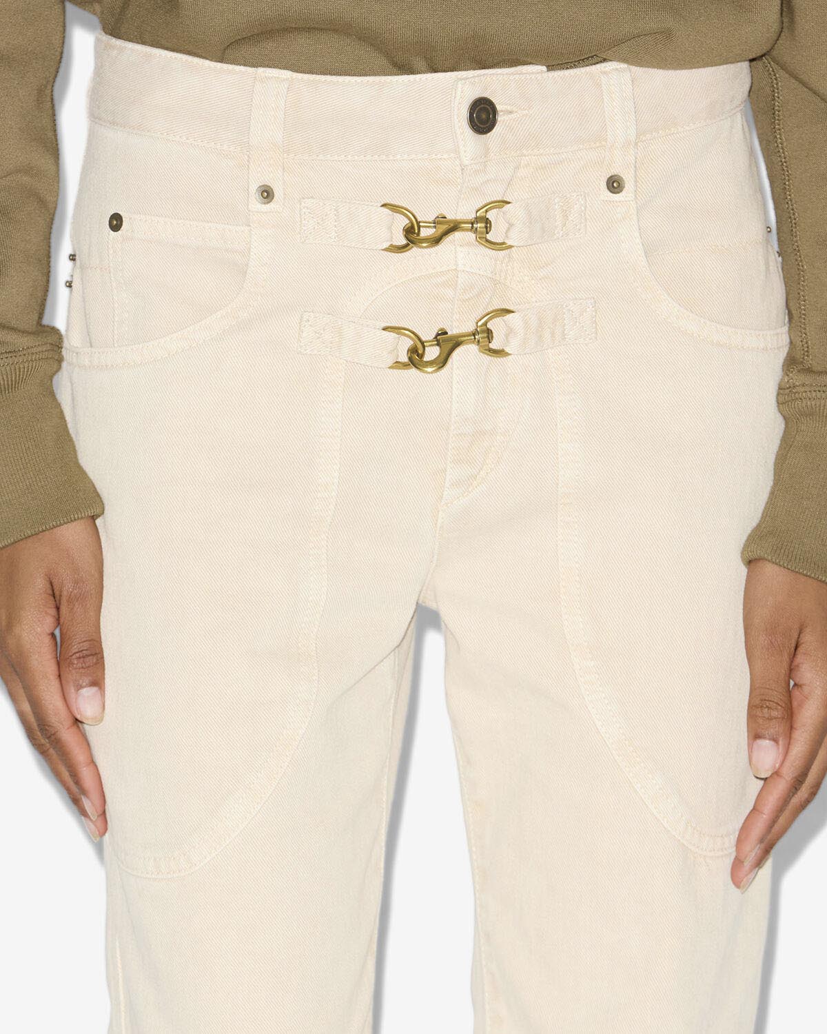 Women's BRINLEY PANTS - Pants Ecru