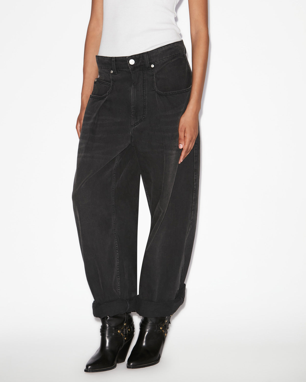 Women's RACHELLE PANTS - Pants Black