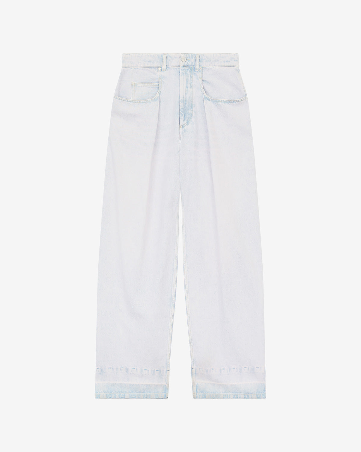 Women's RACHELLE PANTS - Silver Pleated