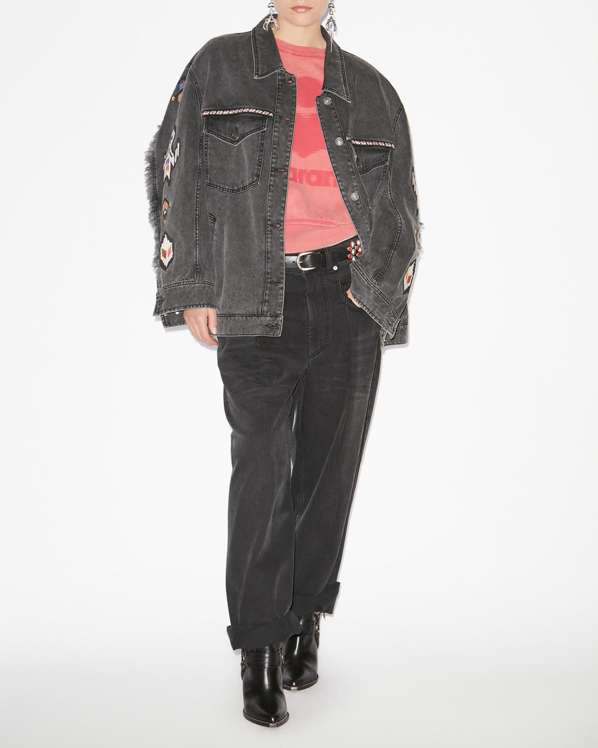 Women's MANONA JACKET - Red