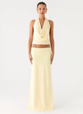 Ashi Maxi Skirt - Yellow