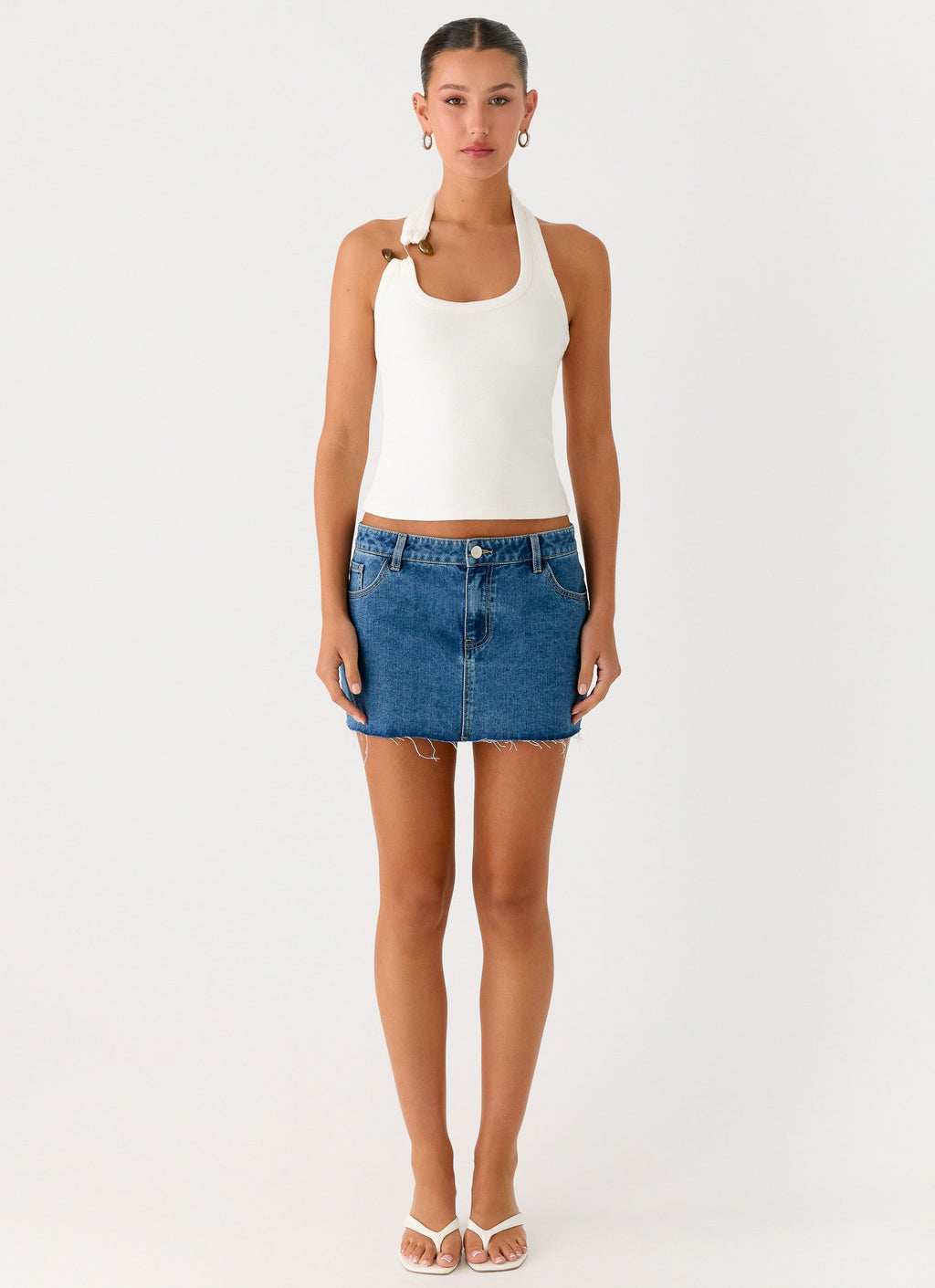 Cladena Top - White