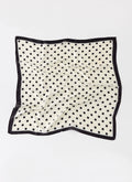 Dotty Dreams Scarf - White Polkadot