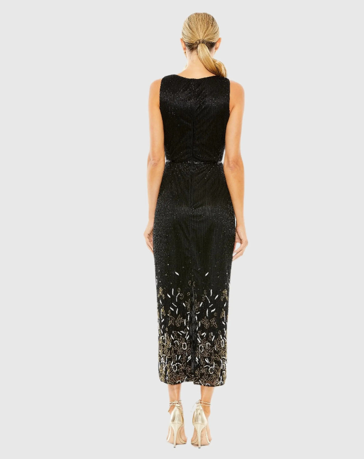 Women's Black Dress - 5796