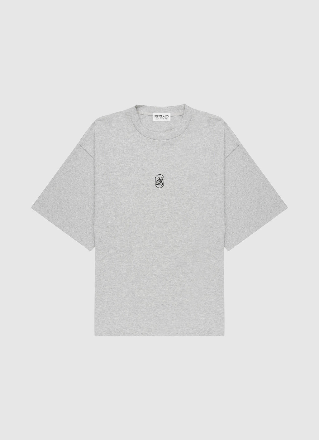 Signature Oversized Tee - Grey
