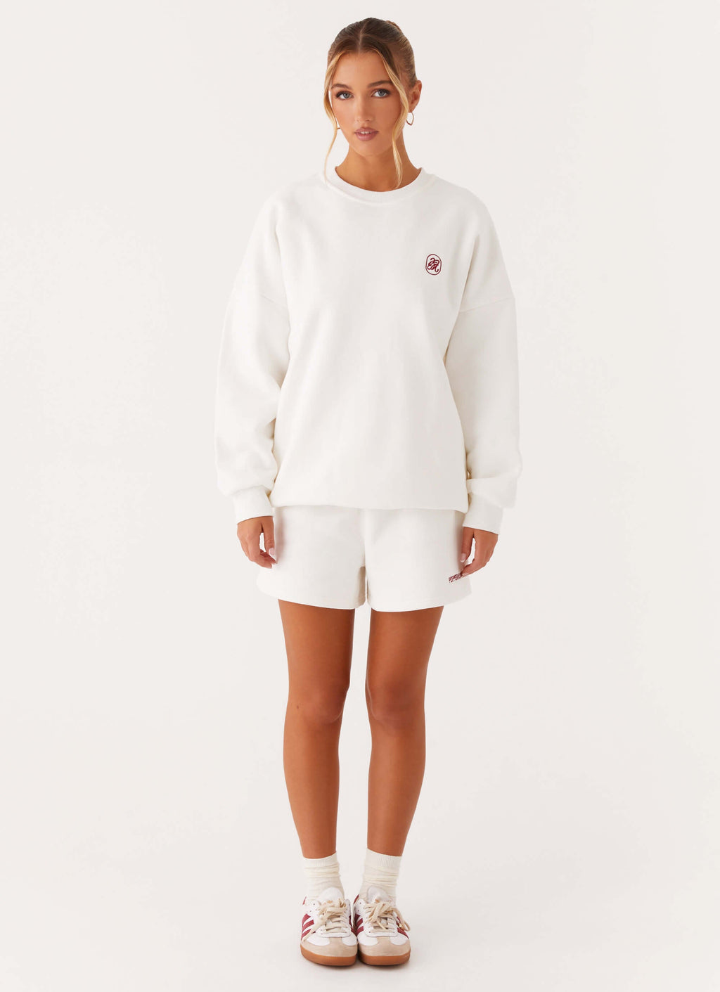 Signature Oversized Sweatshirt - Ivory